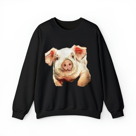Pig 'Petunia' Unisex 50/50 Crewneck Sweatshirt