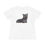 Skye Terrier Women's Relaxed Fit Cotton Tee