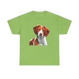 Brittany Spaniel 'Gunner' Unisex Heavy Cotton Tee