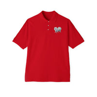 Japanese Spitz - Men's Piqué Polo Shirt