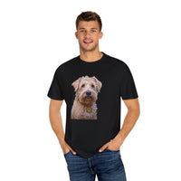 Soft Coated Wheaten Terrier Unisex Relaxed Fit Garment-Dyed T-shirt