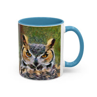 Great Horned Owl 'Hooty' Ceramic Accent Mugs