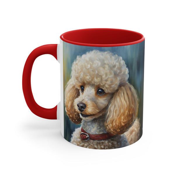 Standard Poodle #2 - 11oz Ceramic Accent Mug