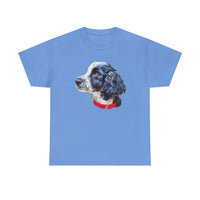 English Cocker Spaniel 'Tango' Unisex Heavy Cotton Tee