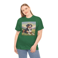 Entlebucher Mountain Dog Unisex Heavy Cotton Tee