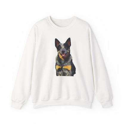 Blue Heeler 'Bailey' - Australian Cattle Dog Unisex 50/50 Crewneck Sweatshirt