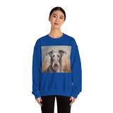 Scottish Deerhound 50/50  Crewneck Sweatshirt