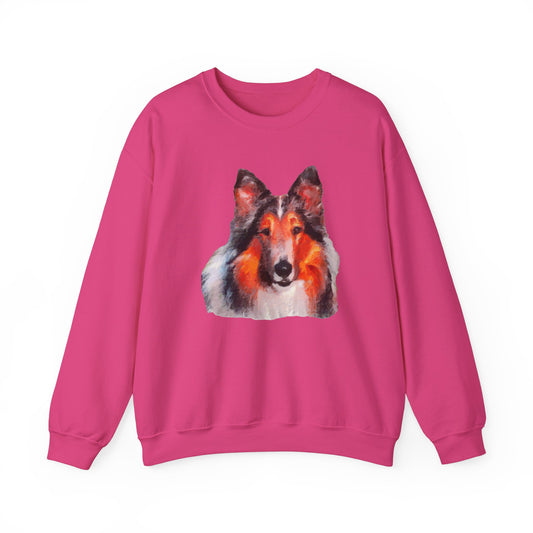 Rough Coated Collie - Cozy Companion Crewneck Sweatshirt