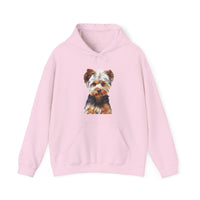Yorkshire Terrier (Yorkie) 'Lupis' Unisex 50/50 Hoodie
