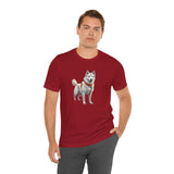 Yakutian Laika - Unisex Jersey Short Sleeve Tee