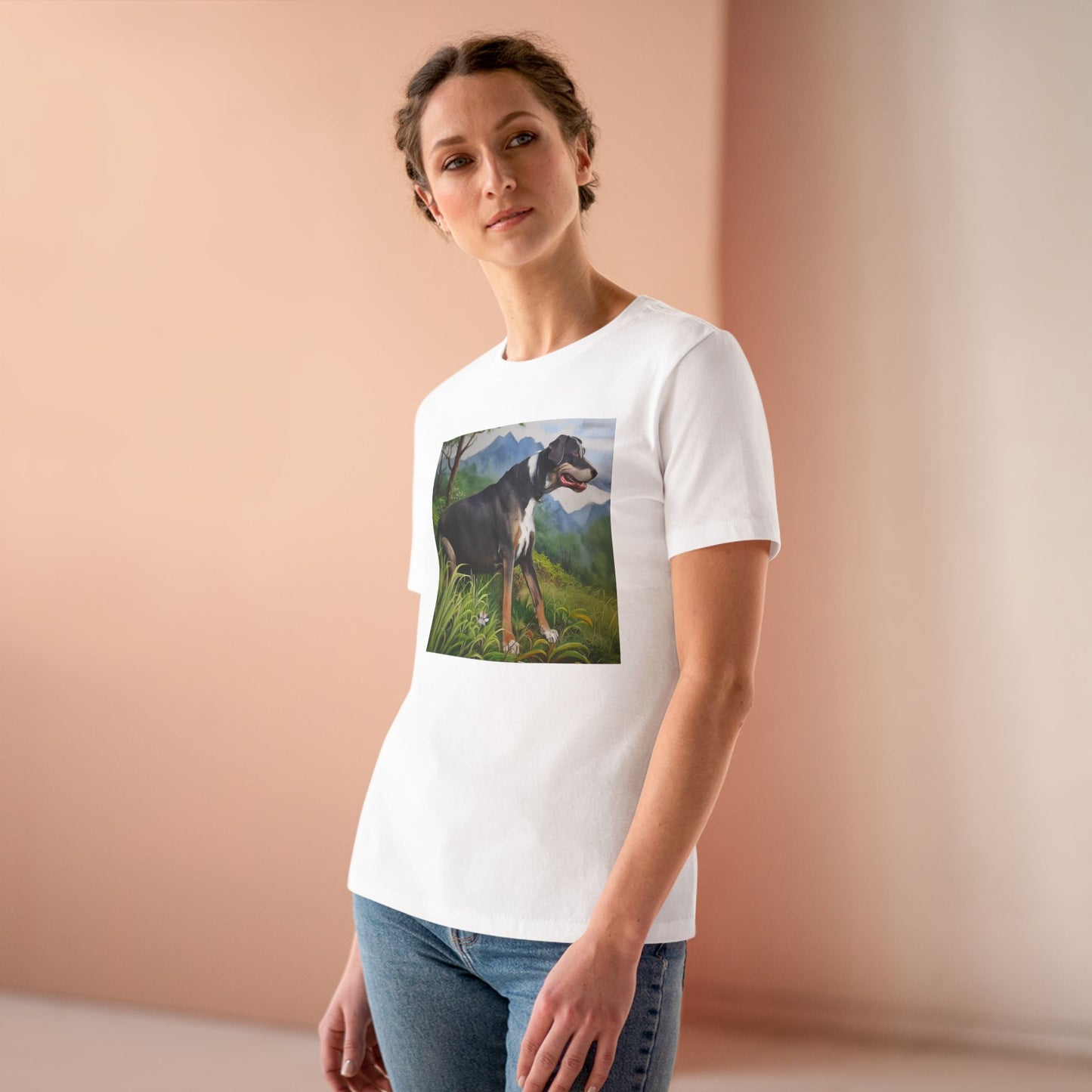 Mountain Cur Women's Relaxed Fit Cotton Tee