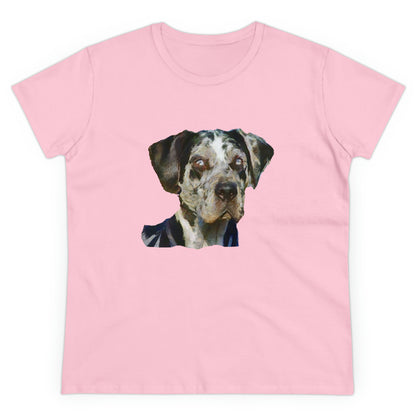 American Leopard Hound Women's Midweight Cotton Tee