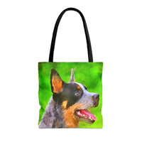 Blue Heeler - Australian Cattle Dog 'Percy' Tote Bag