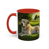 Broholmer - Ceramic Accent Coffee Mug  - 2 Sizes