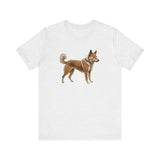 Shikoku - Japanese Hunting Dog Unisex Jersey Short Sleeve Tee