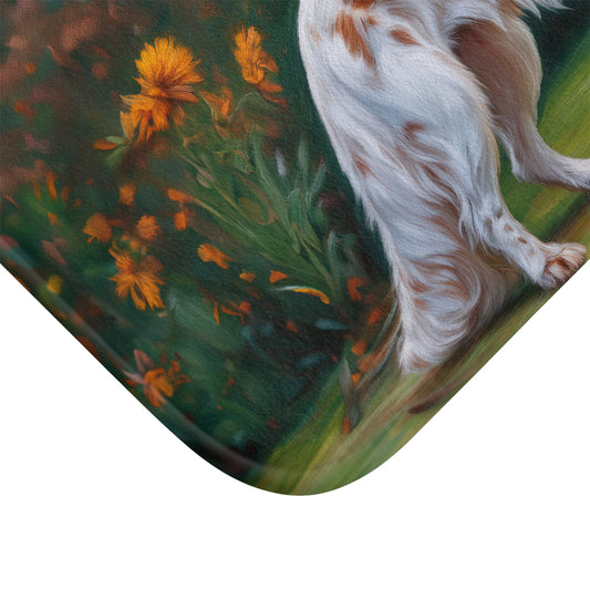 Charming English Setter Bathroom Rug Mat