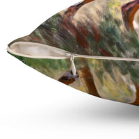 Catahoula Spun Polyester Throw Pillow