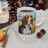 American English Coonhound   -  Ceramic Mug 11oz