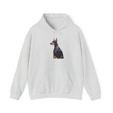 Doberman Pinscher #2 - Unisex 50/50 Hooded Sweatshirt