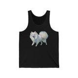 Japanese Spitz Unisex Jersey Tank