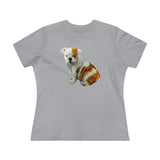 Bulldog 'Bugsy' Women's Relaxed Fit Cotton Tee