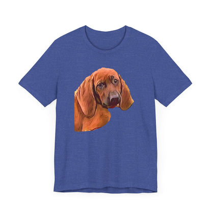 Redbone Coonhound - Unisex Jersey Short Sleeve Tee