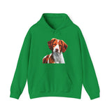 Brittany Spaniel 'Gunner' Unisex 50/50 Hoodie