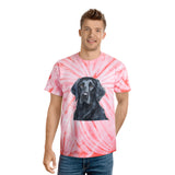 Flat-Coated Retriever Classic Tie-Dye Tee, Cyclone