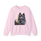 Keeshond Unisex 50/50 Crewneck Sweatshirt