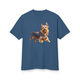 Australian Terrier Unisex Relaxed Fit Garment-Dyed Heavyweight Cotton Tee