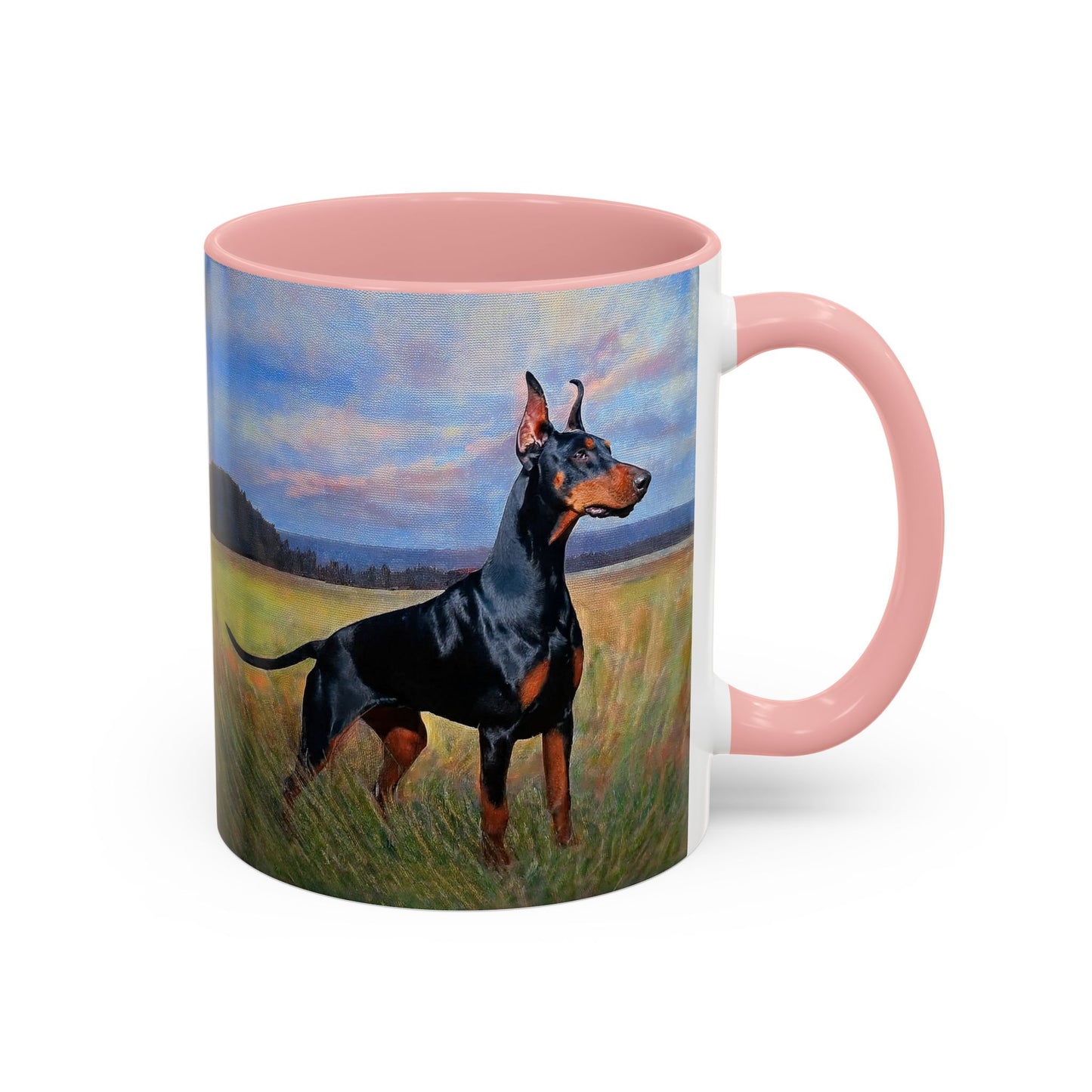 Doberman Pinscher #2 - Accent Coffee Mug