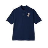 Dandie Terrier - Men's Piqué Polo Shirt