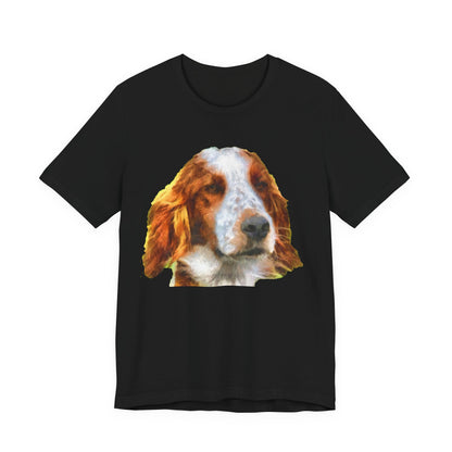 Irish Red & White Setter - Unisex Jersey Short Sleeve Tee