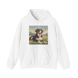 Entlebucher Mountain Dog 50/50 Hooded Sweatshirt