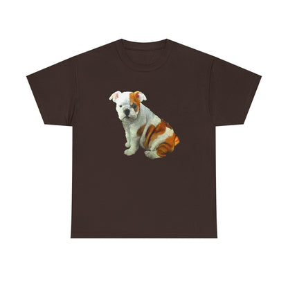 English Bulldog 'Bugsy' Unisex Heavy Cotton Tee