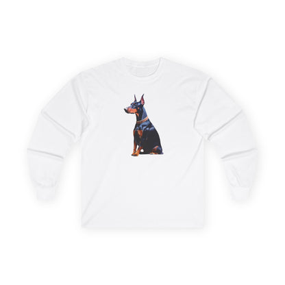 Doberman Pinscher - Unisex Classic Cotton Long Sleeve Tee