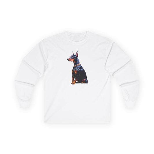 Doberman Pinscher - Unisex Classic Cotton Long Sleeve Tee