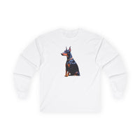 Doberman Pinscher - Unisex Classic Cotton Long Sleeve Tee