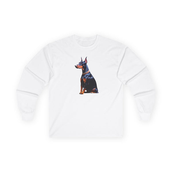 Doberman Pinscher - Unisex Classic Cotton Long Sleeve Tee