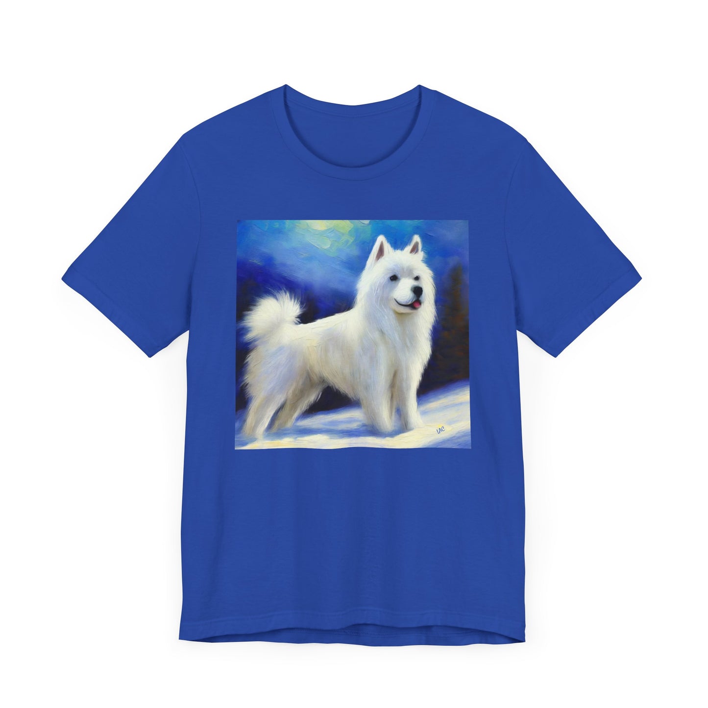 American Eskimo Dog Unisex Jersey Short Sleeve Tee