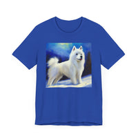 American Eskimo Dog Unisex Jersey Short Sleeve Tee