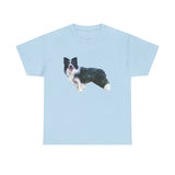 Border Collie '#1'  -  Unisex Heavy Cotton Tee