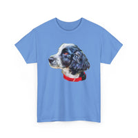 English Cocker Spaniel 'Tango' Unisex Heavy Cotton Tee