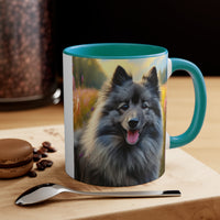 Keeshond 11oz Accent Mug