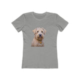 Soft Coated Wheaten Terrier - Women's Slim Fitted Ringspun Cotton Tee