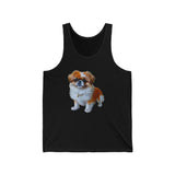 Pekingese Unisex Jersey Tank