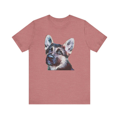 German Shepherd 'Sly' Classic Jersey Short Sleeve Tee