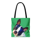 Boston Terrier "Skipper" Tote Bag