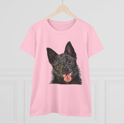 Schipperke Women's Midweight Cotton Tee