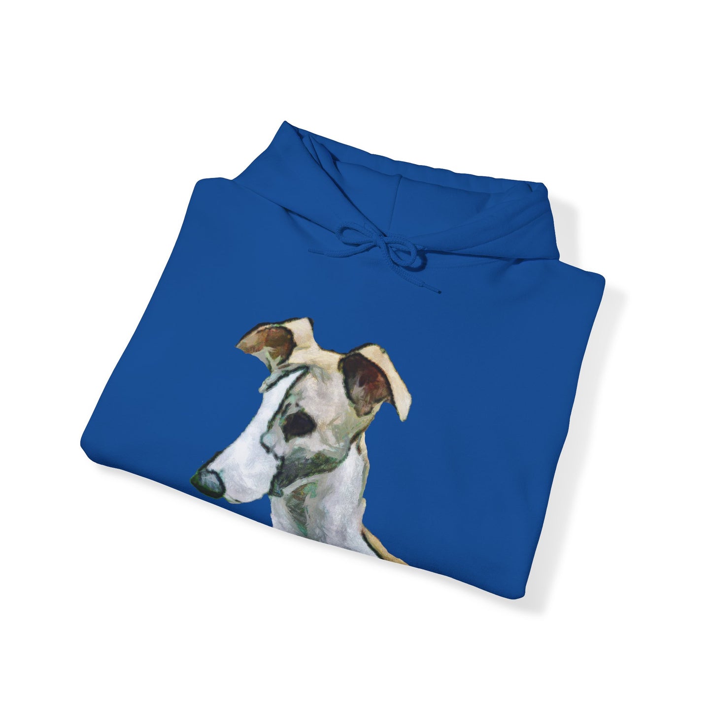 Whippet Unisex 50/50 Hoodie